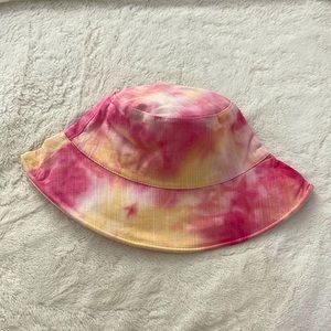 Reversible Bucket hat - Tie Dye / Light Pink